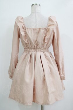 画像3: LIZ LISA / フロントリボンワンピース Free ピンクベージュ H-25-11-02-1034-LO-OP-NS-ZH