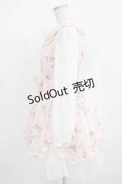 画像2: LIZ LISA / ファー襟花柄ワンピース Free ピンク H-25-11-02-1036-LO-OP-NS-ZH