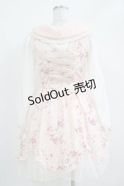 画像3: LIZ LISA / ファー襟花柄ワンピース Free ピンク H-25-11-02-1036-LO-OP-NS-ZH