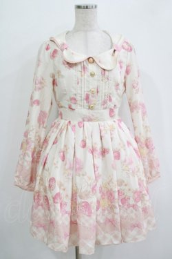 画像1: LIZ LISA / LIZ LISA×マイメロディコラボ第5弾/メロメロストロベリーフラワーワンピース Free オフ H-25-11-02-1038-LO-OP-NS-ZH