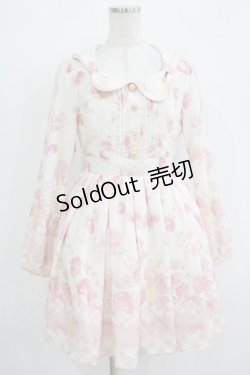 画像1: LIZ LISA / LIZ LISA×マイメロディコラボ第5弾/メロメロストロベリーフラワーワンピース Free オフ H-25-11-02-1038-LO-OP-NS-ZH