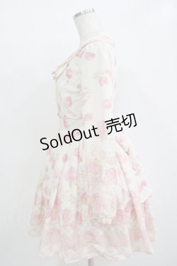 画像2: LIZ LISA / LIZ LISA×マイメロディコラボ第5弾/メロメロストロベリーフラワーワンピース Free オフ H-25-11-02-1038-LO-OP-NS-ZH