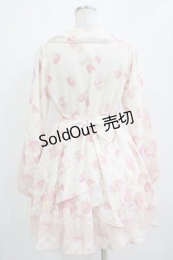 画像3: LIZ LISA / LIZ LISA×マイメロディコラボ第5弾/メロメロストロベリーフラワーワンピース Free オフ H-25-11-02-1038-LO-OP-NS-ZH