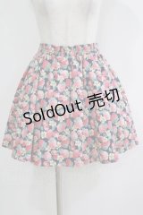 Fi.n.t / いちご柄スカート Free ネイビー H-25-11-02-1040-CA-SK-NS-ZH