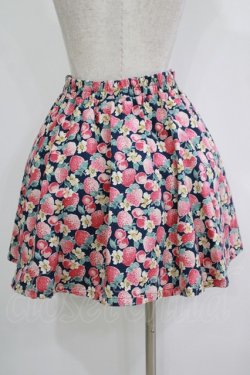 画像3: Fi.n.t / いちご柄スカート Free ネイビー H-25-11-02-1040-CA-SK-NS-ZH