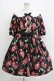 画像1: Angelic Pretty / Royal Crown Berryワンピース Free ブラック H-25-11-02-1004-AP-OP-NS-ZH (1)