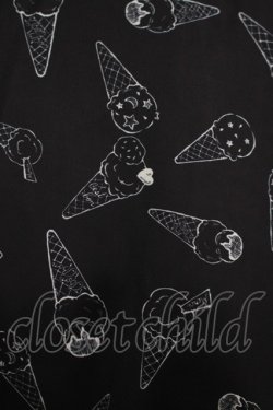 画像4: E hyphen world gallery / アイス柄スカート M ブラック H-25-11-02-1042-LO-SK-NS-ZH