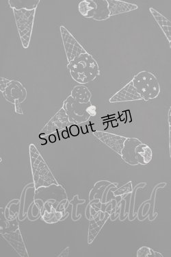 画像4: E hyphen world gallery / アイス柄スカート M ブラック H-25-11-02-1042-LO-SK-NS-ZH