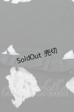 画像4: Ank Rouge / キャットプリントカットワンピース M ブラック H-25-11-02-1046-CA-OP-NS-ZH