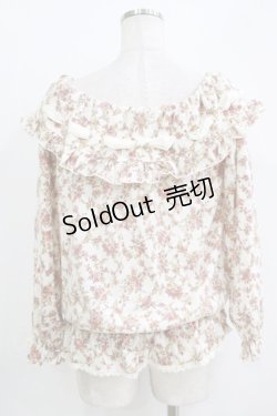 画像3: LIZ LISA / 花柄フリルトップス Free オフ H-25-11-02-1049-LO-TO-NS-ZH