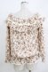 画像3: LIZ LISA / 花柄フリルトップス Free オフ H-25-11-02-1049-LO-TO-NS-ZH (3)