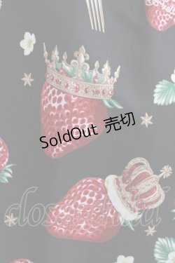 画像4: Angelic Pretty / Royal Crown Berryワンピース Free ブラック H-25-11-02-1004-AP-OP-NS-ZH