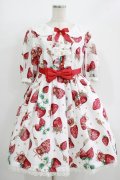 Angelic Pretty / Royal Crown Berryワンピース Free シロ H-25-11-02-1005-AP-OP-NS-ZH