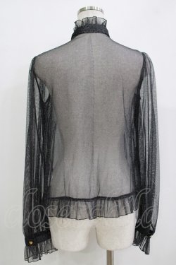 画像3: Angelic Pretty / Charming Girlブラウス(チュール) Free ブラック H-25-11-02-1053-AP-BL-NS-ZH