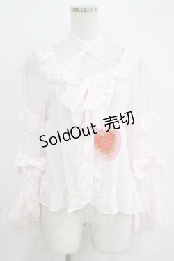 画像1: BABY,THE STARS SHINE BRIGHT / シフォンプリンセスドレスブラウス Free ピンク H-25-11-02-1056-BA-BL-NS-ZH