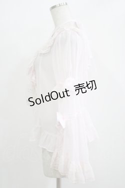 画像2: BABY,THE STARS SHINE BRIGHT / シフォンプリンセスドレスブラウス Free ピンク H-25-11-02-1056-BA-BL-NS-ZH