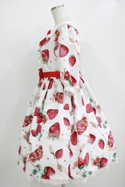 画像2: Angelic Pretty / Royal Crown Berryワンピース Free シロ H-25-11-02-1005-AP-OP-NS-ZH