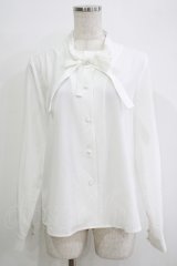 Fi.n.t / レースレイヤードボウタイブラウス Free OFF WHITE H-25-11-02-1059-CA-BL-NS-ZH