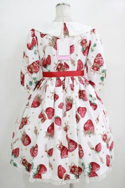 画像3: Angelic Pretty / Royal Crown Berryワンピース Free シロ H-25-11-02-1005-AP-OP-NS-ZH