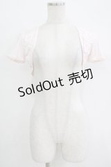 JESUS DIAMANTE / ローズレースボレロ Free ピンク H-25-11-02-1061-JE-TO-NS-ZH