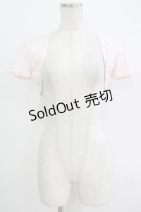 JESUS DIAMANTE / ローズレースボレロ Free ピンク H-25-11-02-1061-JE-TO-NS-ZH