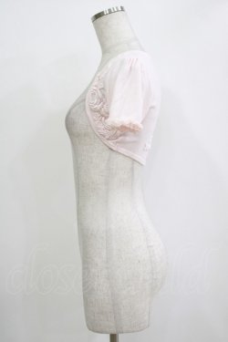 画像2: JESUS DIAMANTE / ローズレースボレロ Free ピンク H-25-11-02-1061-JE-TO-NS-ZH