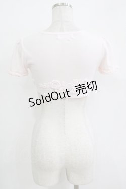 画像3: JESUS DIAMANTE / ローズレースボレロ Free ピンク H-25-11-02-1061-JE-TO-NS-ZH