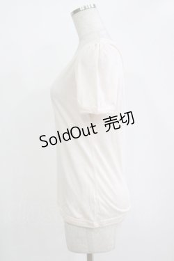 画像2: Fi.n.t / ストライプリボンTシャツ Free ピンク H-25-11-02-1064-CA-TS-NS-ZH