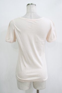 画像3: Fi.n.t / ストライプリボンTシャツ Free ピンク H-25-11-02-1064-CA-TS-NS-ZH