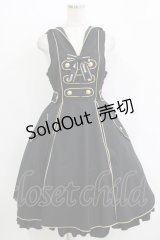 metamorphose / Magicalフード付きジャンパースカート サイズ1 ブラック H-25-11-02-1006-ME-OP-NS-ZH