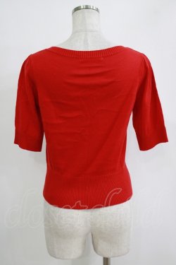 画像3: Fi.n.t / リボンカーディガン Free レッド H-25-11-02-1066-CA-TO-NS-ZH