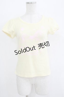 画像1: Angelic Pretty / ポニープリントTシャツ Free イエロー H-25-11-02-1069-AP-TS-NS-ZH