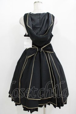 画像3: metamorphose / Magicalフード付きジャンパースカート サイズ1 ブラック H-25-11-02-1006-ME-OP-NS-ZH