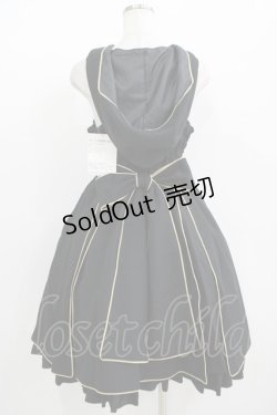 画像3: metamorphose / Magicalフード付きジャンパースカート サイズ1 ブラック H-25-11-02-1006-ME-OP-NS-ZH