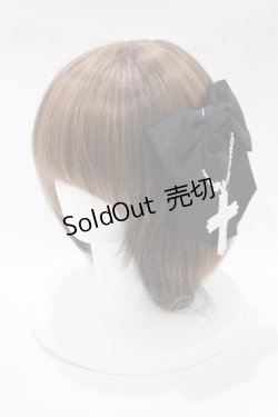 画像1: Angelic Pretty / Innocent Chorusクリップ  ブラック H-25-11-02-1074-AP-AC-NS-ZH