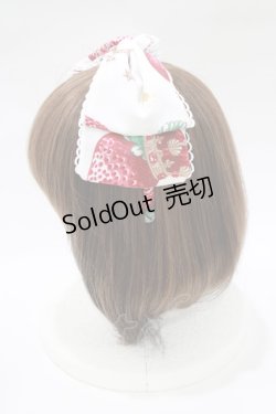 画像2: Angelic Pretty / Royal Crown Berryカチューシャ  シロ H-25-11-02-1075-AP-AC-NS-ZH