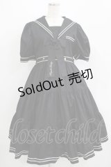 Angelic Pretty / Dolly Sailorワンピース Free ブラック H-25-11-02-1007-AP-OP-NS-ZH