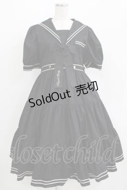画像1: Angelic Pretty / Dolly Sailorワンピース Free ブラック H-25-11-02-1007-AP-OP-NS-ZH