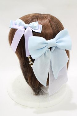 画像2: Angelic Pretty / Milky Way Princessクリップ  サックス H-25-11-02-1076-AP-AC-NS-ZH