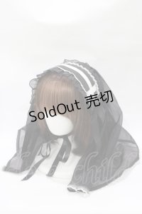 Angelic Pretty / Holy Ribbonヘッドドレス  ブラック H-25-11-02-1078-AP-AC-NS-ZH