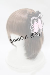 Angelic Pretty / プレゼントハートクリップブローチ  ブラック H-25-11-02-1081-AP-ZA-NS-ZH