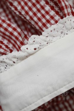 画像6: BABY,THE STARS SHINE BRIGHT / からみギンガムワンピース Free エンジ H-25-11-02-1009-BA-OP-NS-ZH