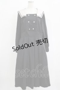 m petit by misako / サンリオキャラクターズコラボ クロミセーラーワンピース LL ブラック H-25-11-02-1011-LO-OP-NS-ZH