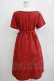 画像3: axes femme / さくらんぼ刺繍ワンピース Free レッド H-25-11-02-1012-AX-OP-NS-ZH (3)