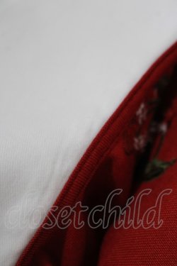 画像5: axes femme / さくらんぼ刺繍ワンピース Free レッド H-25-11-02-1012-AX-OP-NS-ZH