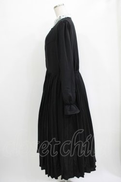 画像2: m petit by misako / AM*レースエリプリーツワンピース LL ブラック H-25-11-02-1016-LO-OP-NS-ZH
