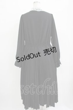 画像3: m petit by misako / AM*レースエリプリーツワンピース LL ブラック H-25-11-02-1016-LO-OP-NS-ZH