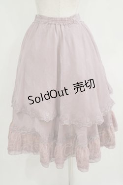 画像3: Hinana Queena / 菫の秘め事 スカート XL ラベンダー H-25-11-02-1021-PU-SK-NS-ZH