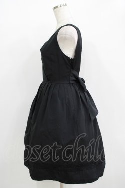 画像2: an another angelus / スカラップジャンパースカート Free ブラック H-25-11-02-1024-CA-OP-NS-ZH