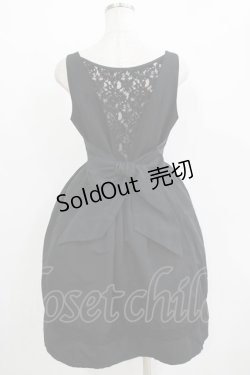 画像3: an another angelus / スカラップジャンパースカート Free ブラック H-25-11-02-1024-CA-OP-NS-ZH